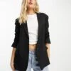 Monki Oversized Dad Blazer In Black For Women -Monki Shop 204275265 1 black