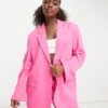 Monki Co-ord Blazer In Bright Pink For Women -Monki Shop 204679800 1 brightpink