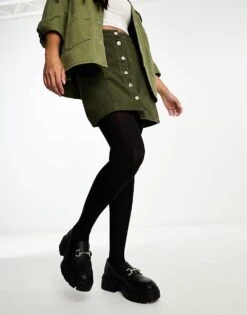 Monki 2 Pack 60 Denier Tights In Black For Women -Monki Shop 205121055 3