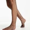 Monki Fishnet Tights In Black For Women -Monki Shop 206134788 1 black