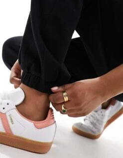 Monki Joggers With Cuffed Hem In Black For Women -Monki Shop 206135657 4