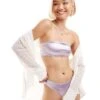 Monki Mix And Match Bikini And Swimsuit In Lilac -Monki Shop 206174083 3