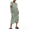 Monki Button Through Midi Dress In Floral Print Exclusive To ASOS For Women Multi 1 Monki Button Through Midi Dress In Floral Print Exclusive To ASOS For Women Multi -Monki Shop 206176895 1 multi