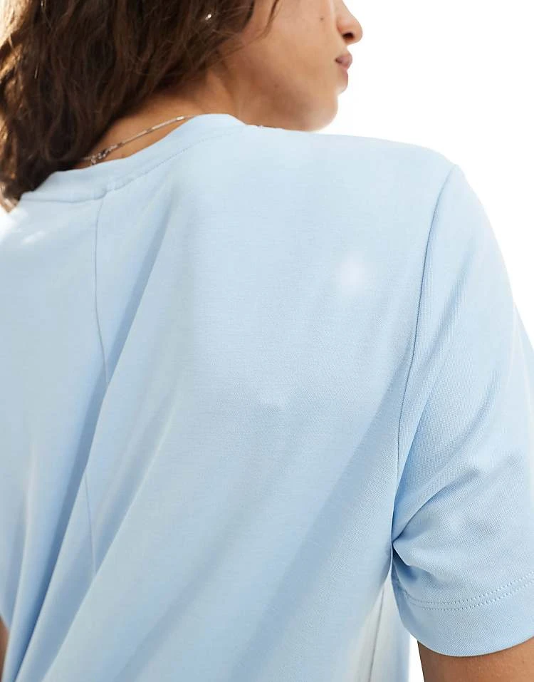 Monki Super Soft Maxi T-shirt Dress In Light Blue For Women 4 Monki Super Soft Maxi T-shirt Dress In Light Blue For Women - Image 2