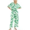 Monki Jumpsuit In Green Graphic Print For Women 1 Monki Jumpsuit In Green Graphic Print For Women -Monki Shop 206606486 1 green