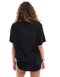 Monki Oversized T-shirt In Black For Women -Monki Shop 206608010 2
