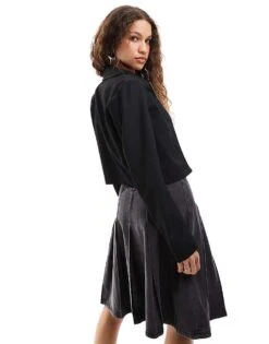 Monki Suiting Tailored Jacket In Black For Women -Monki Shop 206788588 4