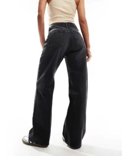 Monki Naoki Low Rise Loose Fit Baggy Jeans In Black For Women 10 Monki Naoki Low Rise Loose Fit Baggy Jeans In Black For Women -Monki Shop 206911589 3