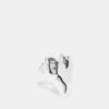 Monki Signet Heart Ring In Silver For Women -Monki Shop 206916314 1 silver